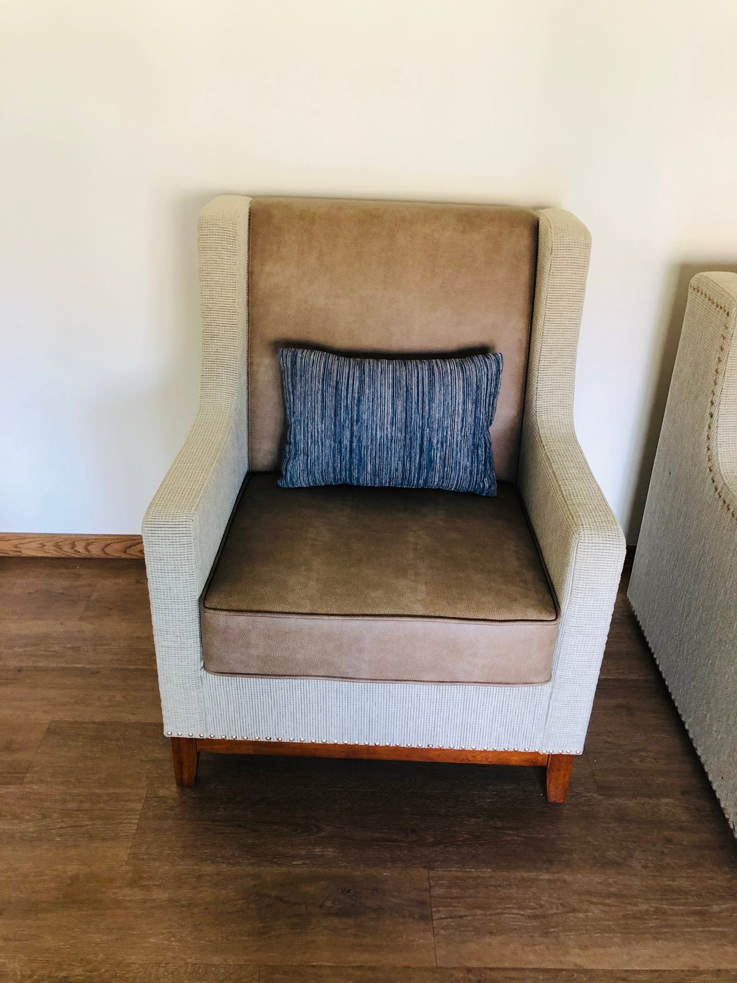 Two Tone Accent Chair